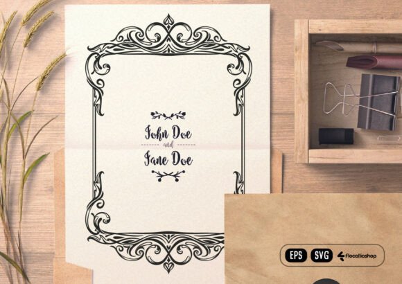 Download Classic Vintage Frame and Border - Premium Bundle