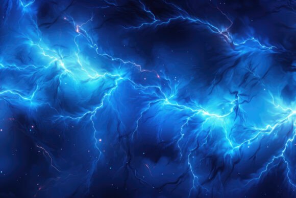 Download Lightning Blue Background - Blue background Collection