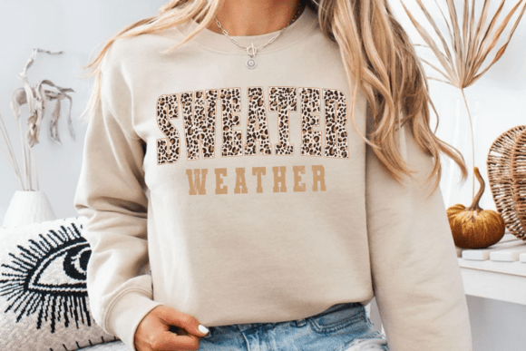 Download Varsity Leopard Sweater Weather Png - Sweater weather png Collection
