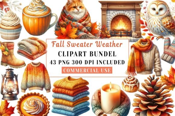 Download Fall Sweater Weather PNG Bundle - Sweater weather png Collection