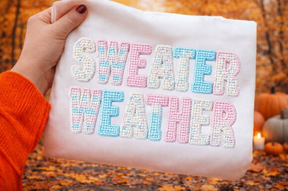 Download Faux Yarn Sweater Weather PNG - Sweater weather png Collection