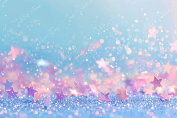 Download Light Blue Background with Pink Glitter - Blue background Collection