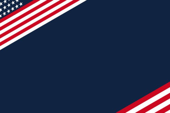 Download American Flag Border on Blue Background - Blue background Collection